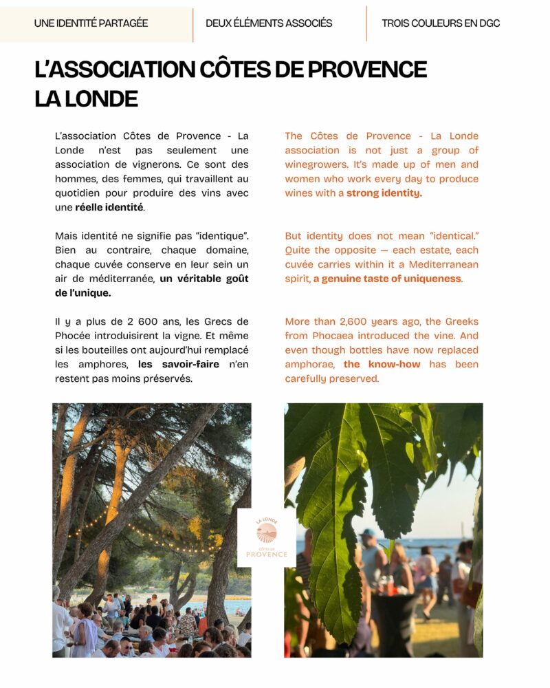 création de Newsletter pour domaine viticole en paca